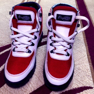 Vasque Red and White Boots